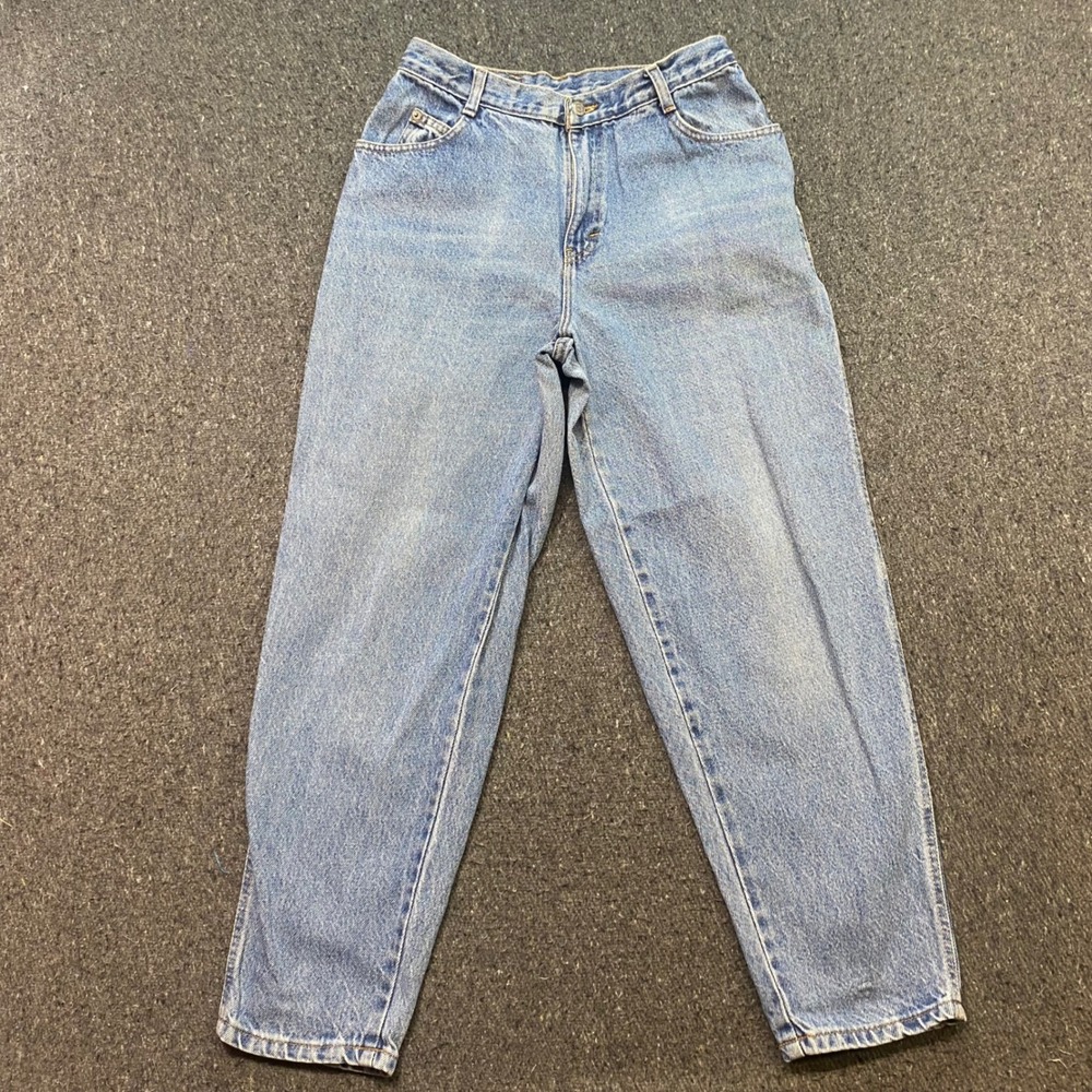 Gitano Vintage Mom Jeans Sz 12 Short Womens Blue 90s Grunge High Waisted Tapered